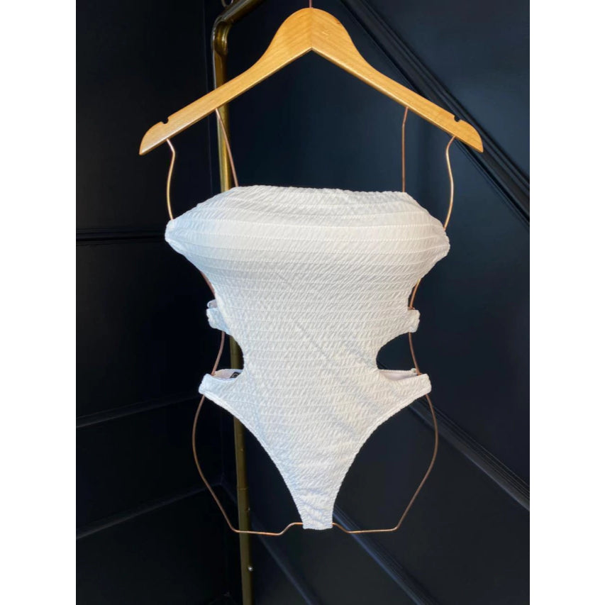 Body Feminino Citrine Cannes Texturizado Veste 36 ao 42